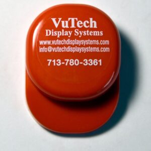 VuTech Red Adhesive Memo Holders